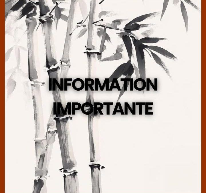 🌿 INFO IMPORTANTE 🌿  À partir de ce soir, vendredi,…
